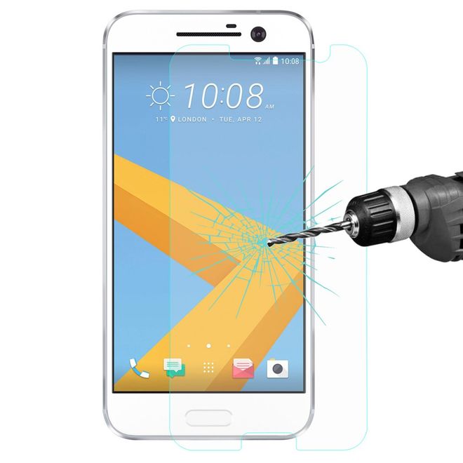 Hat Prince - HTC 10/10 Lifestyle Schutzglas - aus gehärtetem Glas - 0.26mm dick - transparent