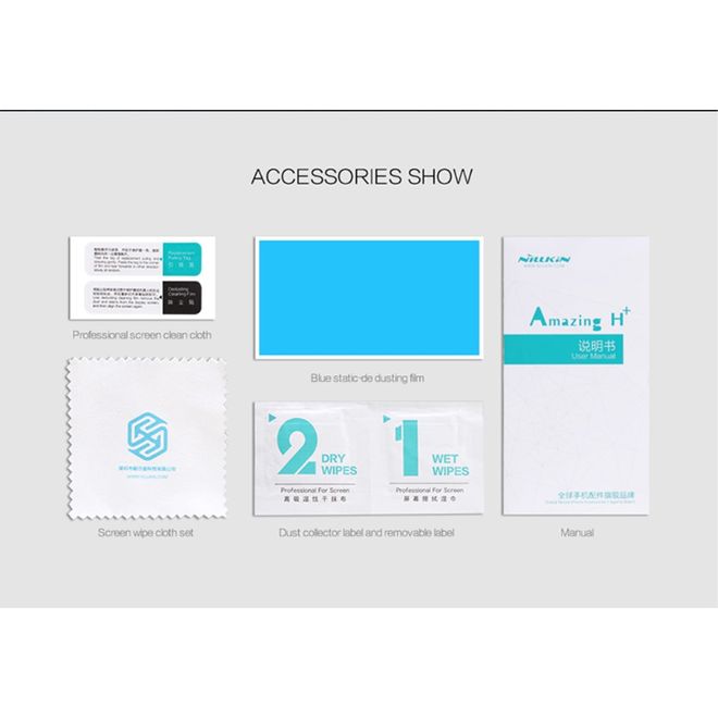 Nillkin - OnePlus 2 Schutzglas - Amazing H+Pro Series - 0.2mm dick - transparent