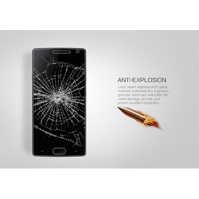 Nillkin - OnePlus 2 Schutzglas - Amazing H+Pro Series - 0.2mm dick - transparent