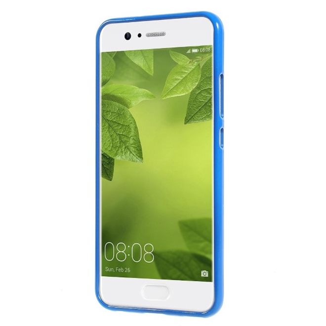 Goospery - Handy Case für Huawei P10 - TPU Softcase - Pearl Jelly Series - blau