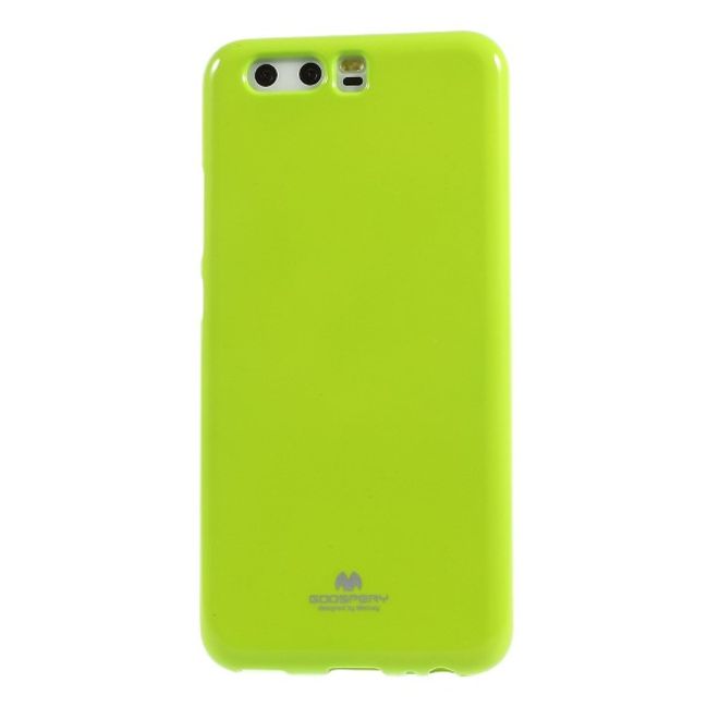 Goospery - Handy Case für Huawei P10 - TPU Softcase - Pearl Jelly Series - lime