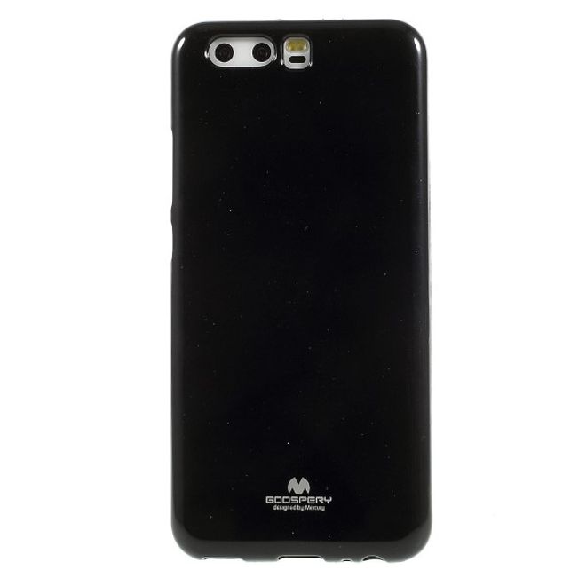 Goospery - Huawei P10 Handy Hülle - TPU Soft Case - Pearl Jelly Series - schwarz