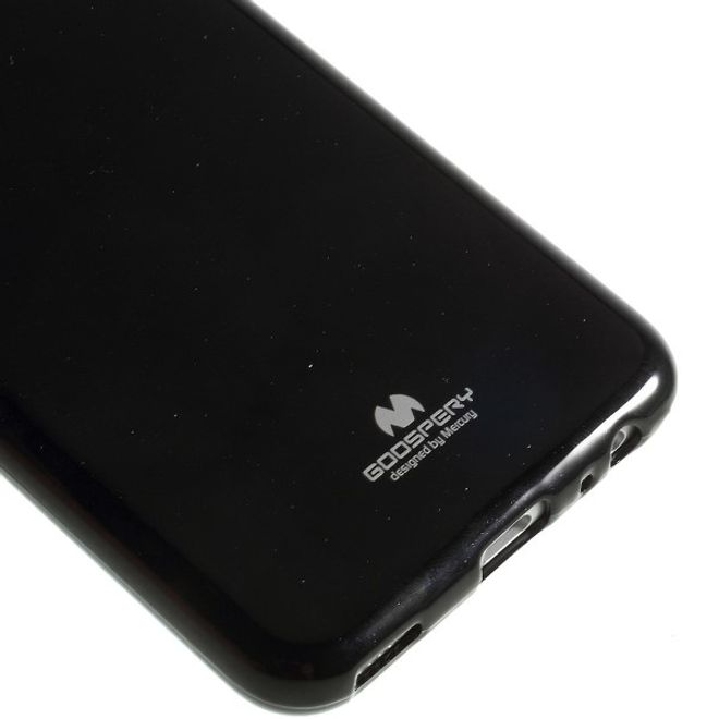 Goospery - Huawei P10 Handy Hülle - TPU Soft Case - Pearl Jelly Series - schwarz