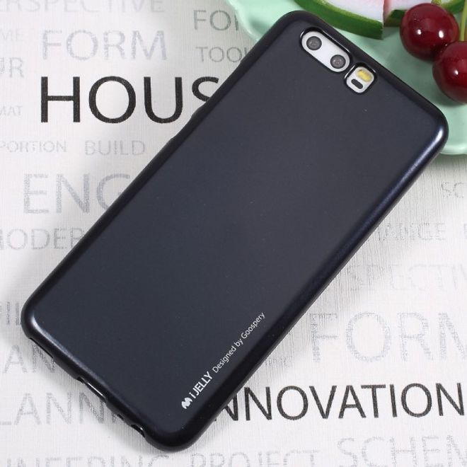 Goospery - Handy Hülle für Huawei P10 Plus - TPU Soft Case - i Jelly Metal Series - dark navy