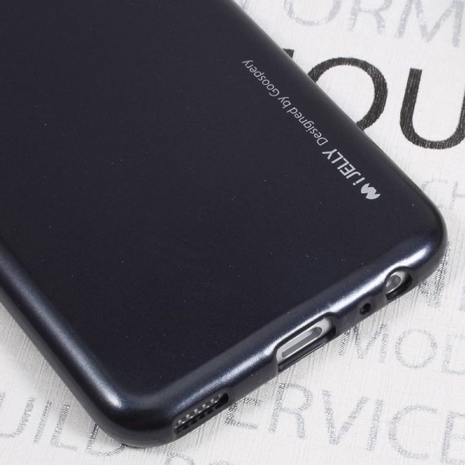 Goospery - Handy Hülle für Huawei P10 Plus - TPU Soft Case - i Jelly Metal Series - dark navy
