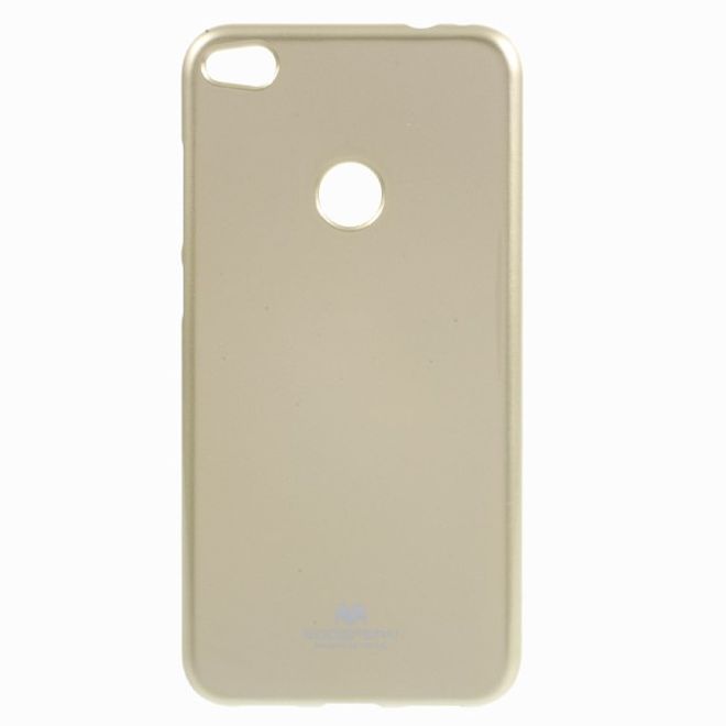 Goospery - Handy Case für Huawei P8 Lite (2017) - TPU Softcase - Pearl Jelly Series - gold