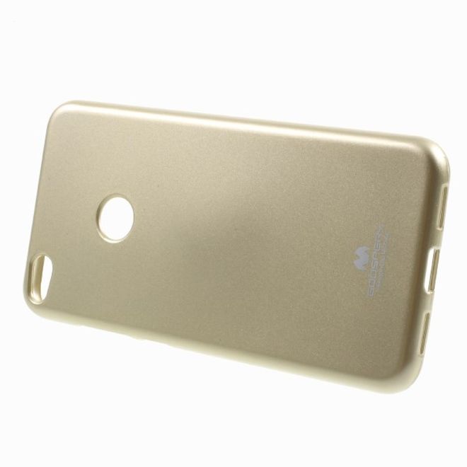 Goospery - Handy Case für Huawei P8 Lite (2017) - TPU Softcase - Pearl Jelly Series - gold