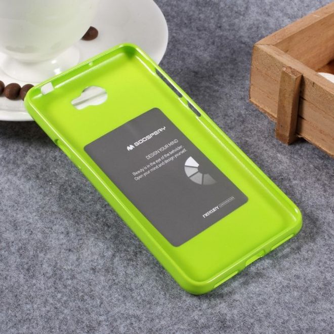 Goospery - Handy Case für Huawei Y5 II/Y5 2 - TPU Softcase - Pearl Jelly Series - lime