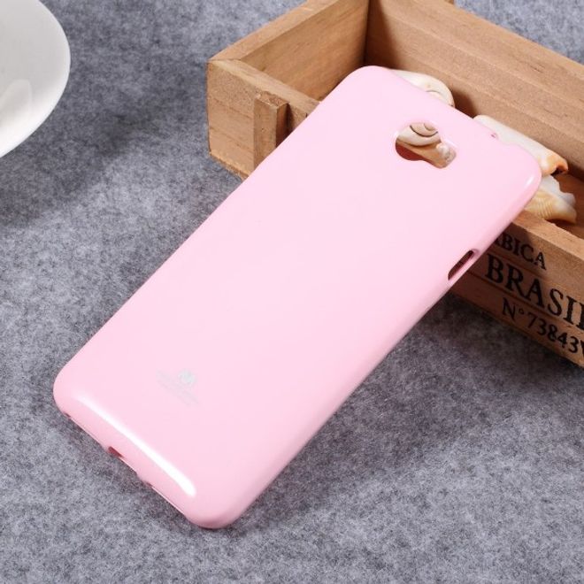 Goospery - Handy Case für Huawei Y5 II/Y5 2 - TPU Softcase - Pearl Jelly Series - pink