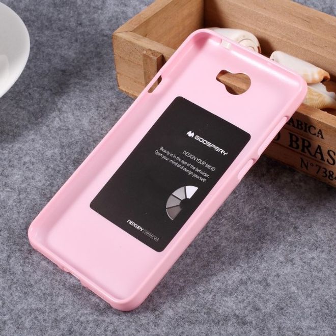Goospery - Handy Case für Huawei Y5 II/Y5 2 - TPU Softcase - Pearl Jelly Series - pink