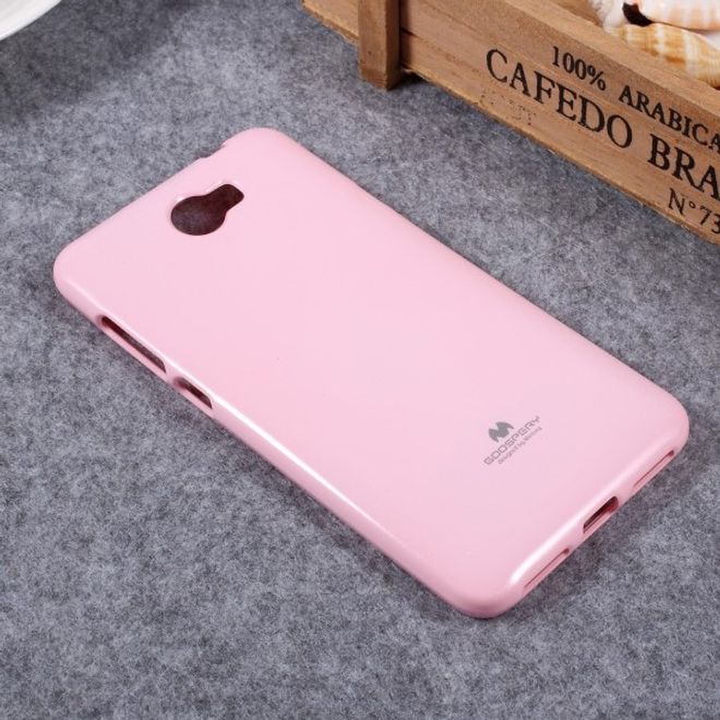 Goospery - Handy Case für Huawei Y5 II/Y5 2 - TPU Softcase - Pearl Jelly Series - pink