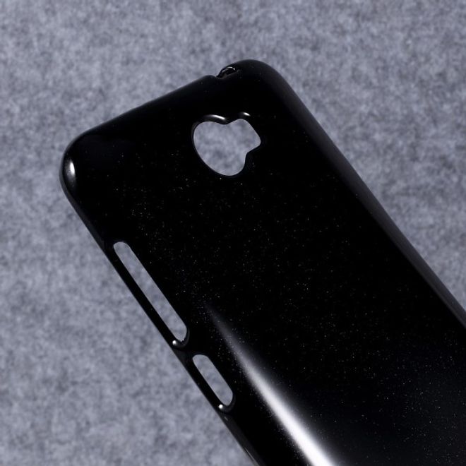 Goospery - Handy Case für Huawei Y5 II/Y5 2 - TPU Softcase - Pearl Jelly Series - schwarz
