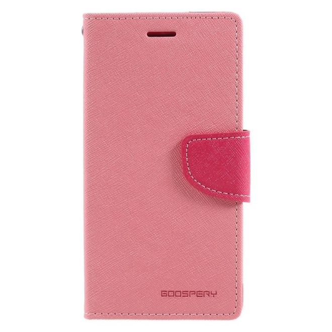 Goospery - Motorola Moto G5 Hülle - Handy Bookcover - Fancy Diary Series - rosa/pink