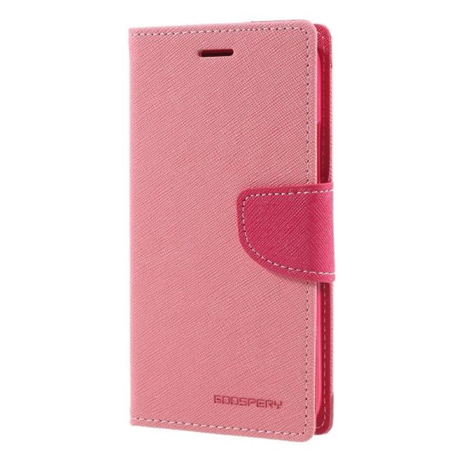 Goospery - Motorola Moto G5 Hülle - Handy Bookcover - Fancy Diary Series - rosa/pink