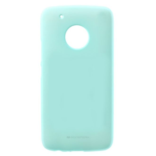 Goospery - Handy Case für Motorola Moto G5 - TPU Softcase - Pearl Jelly Series - mint