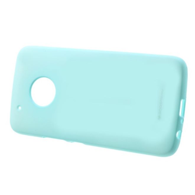 Goospery - Handy Case für Motorola Moto G5 - TPU Softcase - Pearl Jelly Series - mint