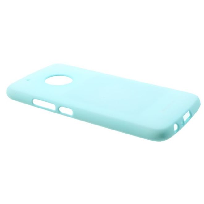 Goospery - Handy Case für Motorola Moto G5 - TPU Softcase - Pearl Jelly Series - mint