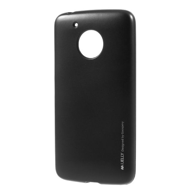 Goospery - Handy Hülle für Motorola Moto G5 - TPU Soft Case - i Jelly Metal Series - dark navy
