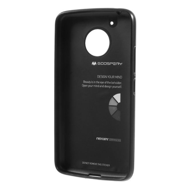 Goospery - Handy Hülle für Motorola Moto G5 - TPU Soft Case - i Jelly Metal Series - dark navy