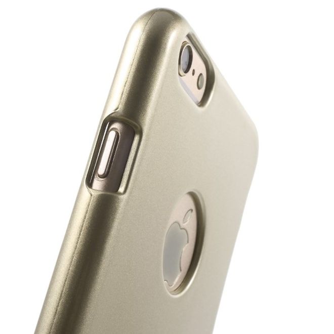 Goospery - Handy Case für Motorola Moto G5 Plus - TPU Softcase - Pearl Jelly Series - gold
