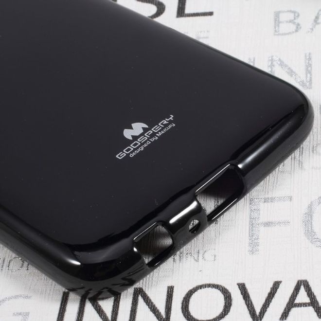 Goospery - Handy Case für Motorola Moto G5 Plus - TPU Softcase - Pearl Jelly Series - schwarz