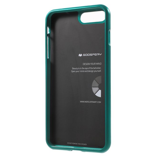 Goospery - Handy Hülle für Motorola Moto G5 Plus - TPU Soft Case - i Jelly Metal Series - grün