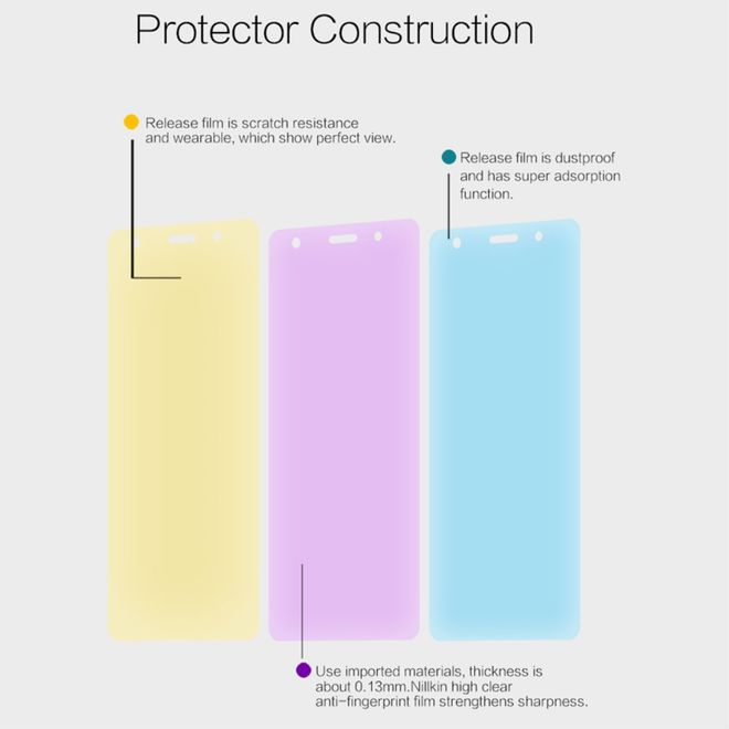 Nillkin - Asus Zenfone 3 Deluxe Schutzfolie - Super Clear Series - HD klar