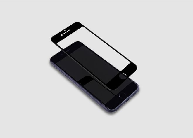 Nillkin - iPhone 8 Plus / 7 Plus Schutzglas - 3D CP+ Max Series - schwarz
