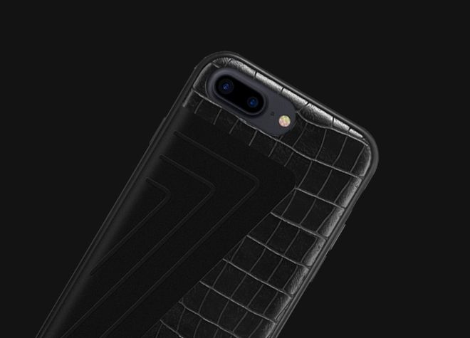 Nillkin - iPhone 8 Plus / 7 Plus Hülle - Case aus Leder/Plastik - Hybrid Series - schwarz