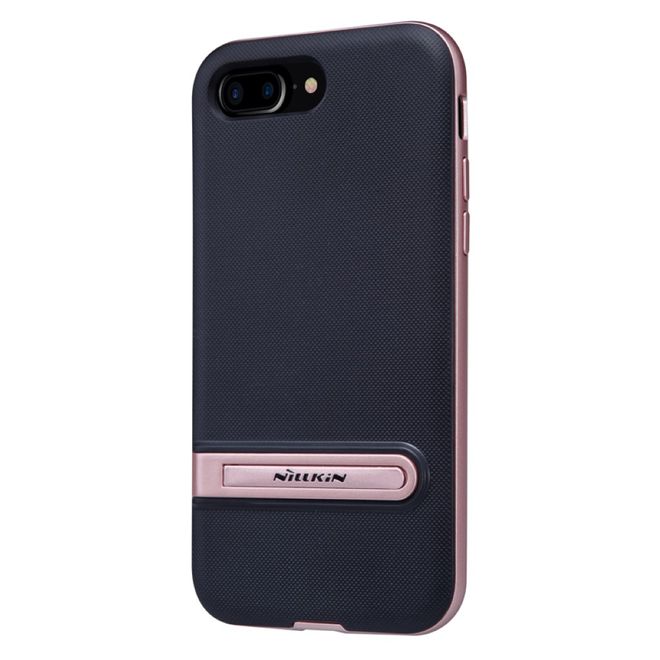 Nillkin - iPhone 8 Plus / 7 Plus Handyhülle - Robustes Case aus Plastik - mit Kickstand - Youth Series - rosegold