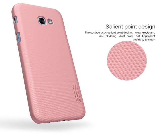 Nillkin - Samsung Galaxy A3 (2017) Hülle - Plastik Case - Super Frosted Shield Series - rosegold