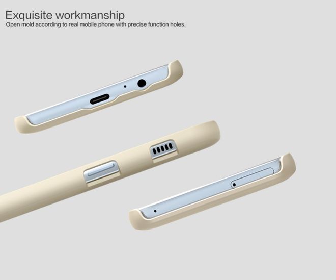 Nillkin - Samsung Galaxy A3 (2017) Hülle - Plastik Case - Super Frosted Shield Series - rosegold