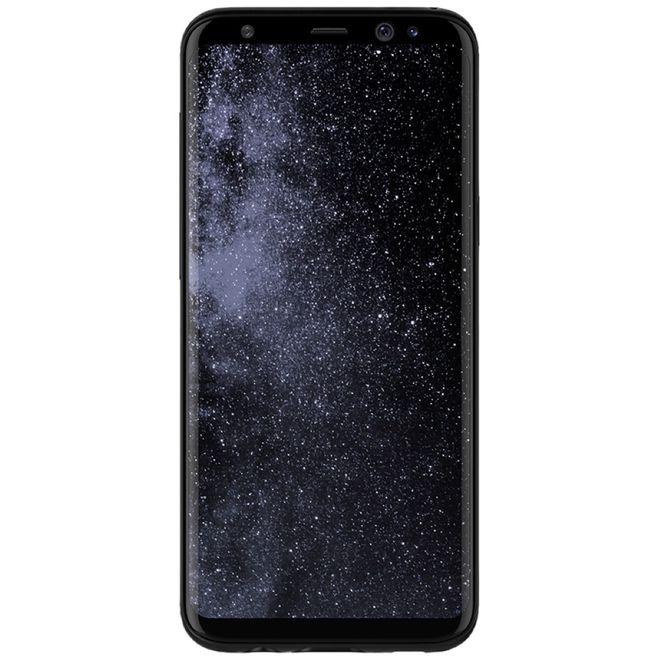 Nillkin - Samsung Galaxy S8 Handy Case - Hülle aus Plastik/Carbon - Synthetic Fiber Series - schwarz