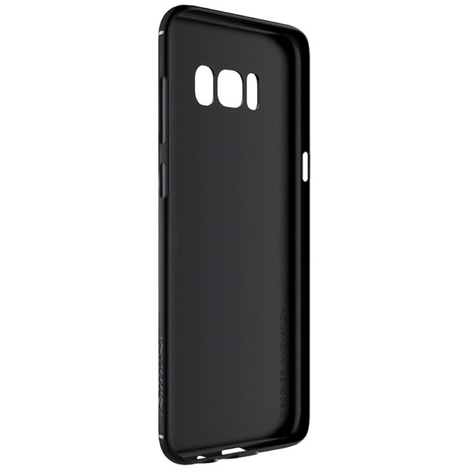 Nillkin - Samsung Galaxy S8 Handy Case - Hülle aus Plastik/Carbon - Synthetic Fiber Series - schwarz