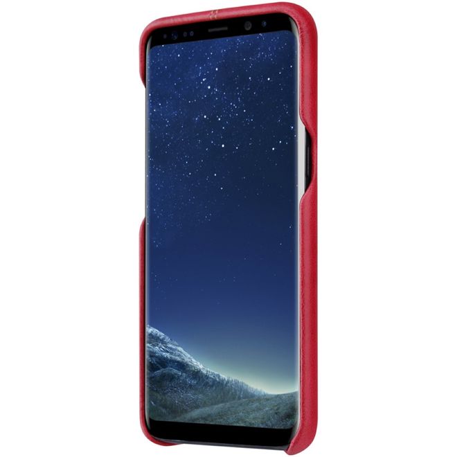 Nillkin - Samsung Galaxy S8 Plus Handy Hülle - Case aus Leder/Plastik - Englon Series - rot