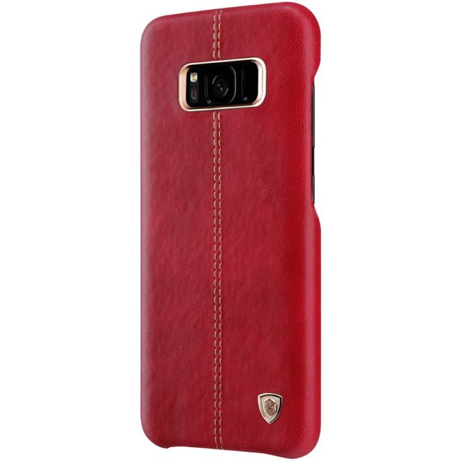 Nillkin - Samsung Galaxy S8 Plus Handy Hülle - Case aus Leder/Plastik - Englon Series - rot