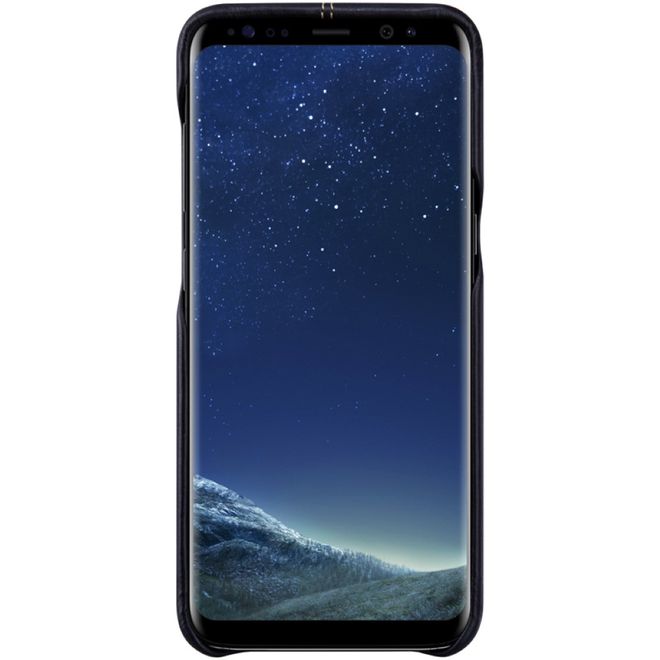 Nillkin - Samsung Galaxy S8 Plus Handy Hülle - Case aus Leder/Plastik - Englon Series - schwarz