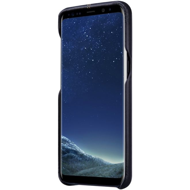 Nillkin - Samsung Galaxy S8 Plus Handy Hülle - Case aus Leder/Plastik - Englon Series - schwarz