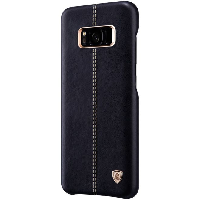 Nillkin - Samsung Galaxy S8 Plus Handy Hülle - Case aus Leder/Plastik - Englon Series - schwarz