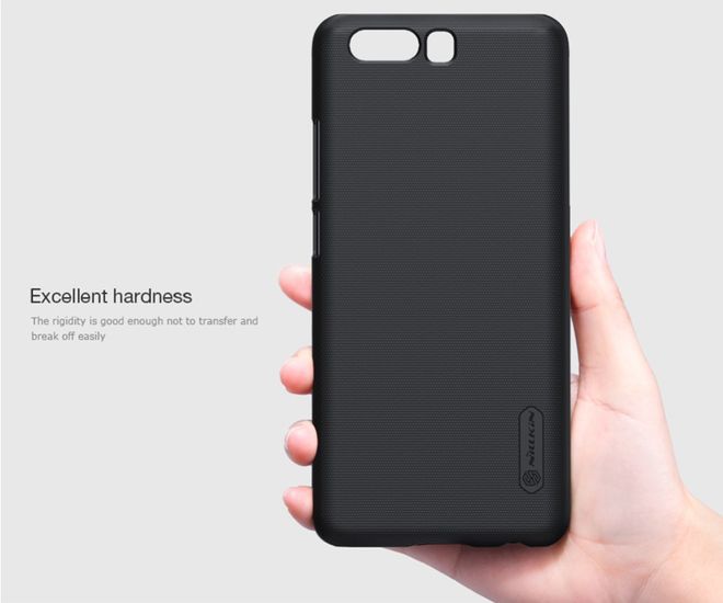 Nillkin - Huawei P10 Hülle - Plastik Case - Super Frosted Shield Series - schwarz