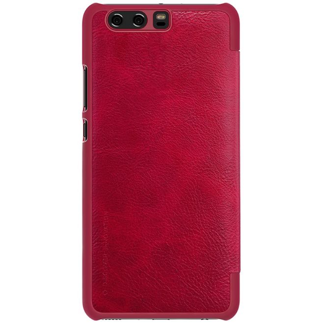 Nillkin - Handyhülle für Huawei P10 Plus - Leder Hülle - Qin Series - rot
