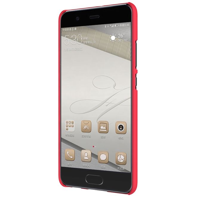 Nillkin - Huawei P10 Plus Hülle - Plastik Case - Super Frosted Shield Series - rot