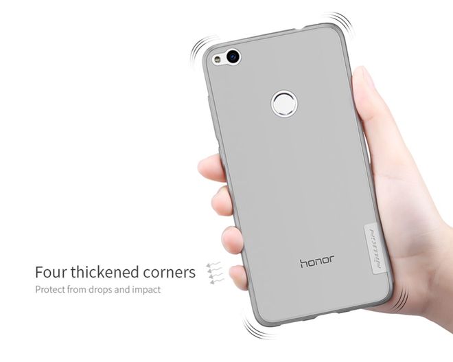 Nillkin - Case für Huawei P8 Lite (2017) - TPU Softcase - Nature Soft Series - grau