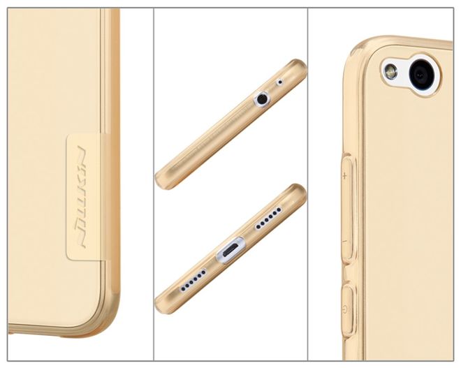 Nillkin - Case für Huawei P8 Lite (2017) - TPU Softcase - Nature Soft Series - grau