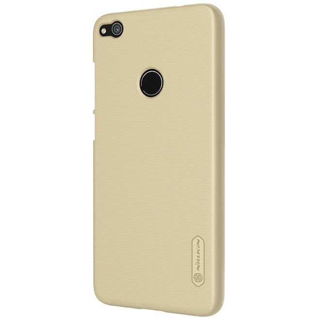 Nillkin - Huawei P8 Lite (2017) Hülle - Plastik Case - Super Frosted Shield Series - gold