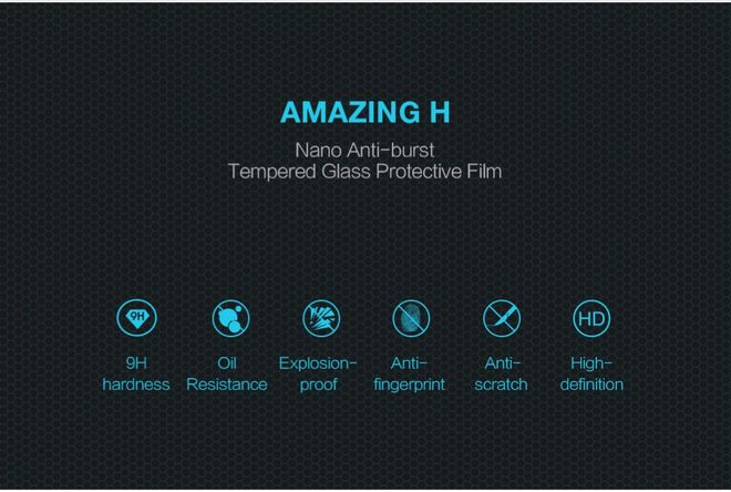 Nillkin - LG Stylus 3 Schutzfolie - Amazing H Series - Explosionsgeschützte Folie