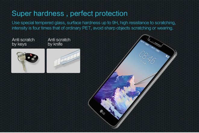 Nillkin - LG Stylus 3 Schutzfolie - Amazing H Series - Explosionsgeschützte Folie