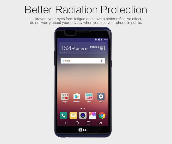 Nillkin - LG X Power Schutzfolie - Matt Anti-Glare - Matte Series