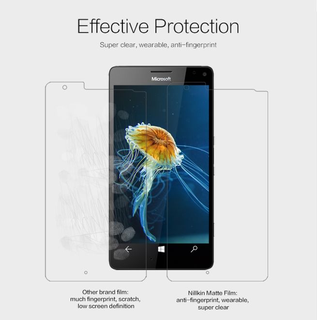 Nillkin - Microsoft Lumia 950 XL Schutzfolie - Matt Anti-Glare - Matte Series