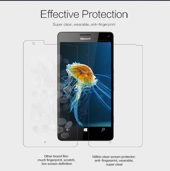 Nillkin - Microsoft Lumia 950 XL Schutzfolie - Super Clear Series